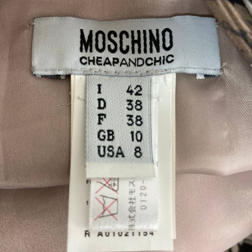 モスキーノチープアンドシック シルクスカート