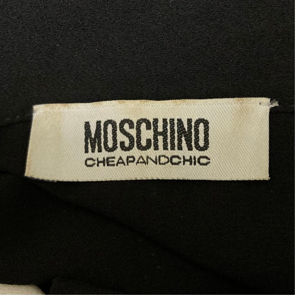 モスキーノチープアンドシック デイジープリントポロシャツ