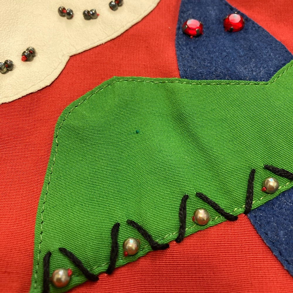 オレボレブラ 刺繍ビーズ半袖カットソー