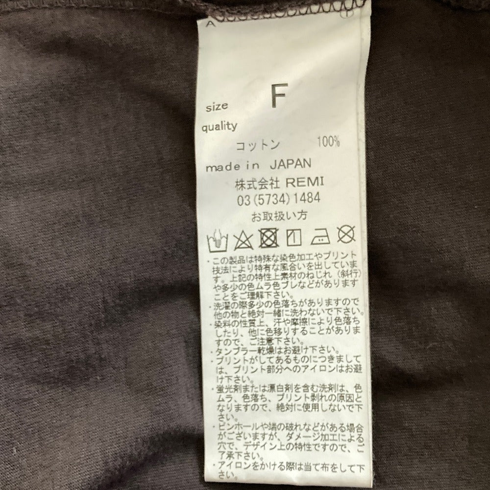レミレリーフヴィンテージノースリーブカットソー