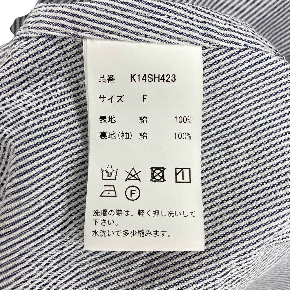 メゾンミハラヤスヒロ ロールアップスリーブシャツ