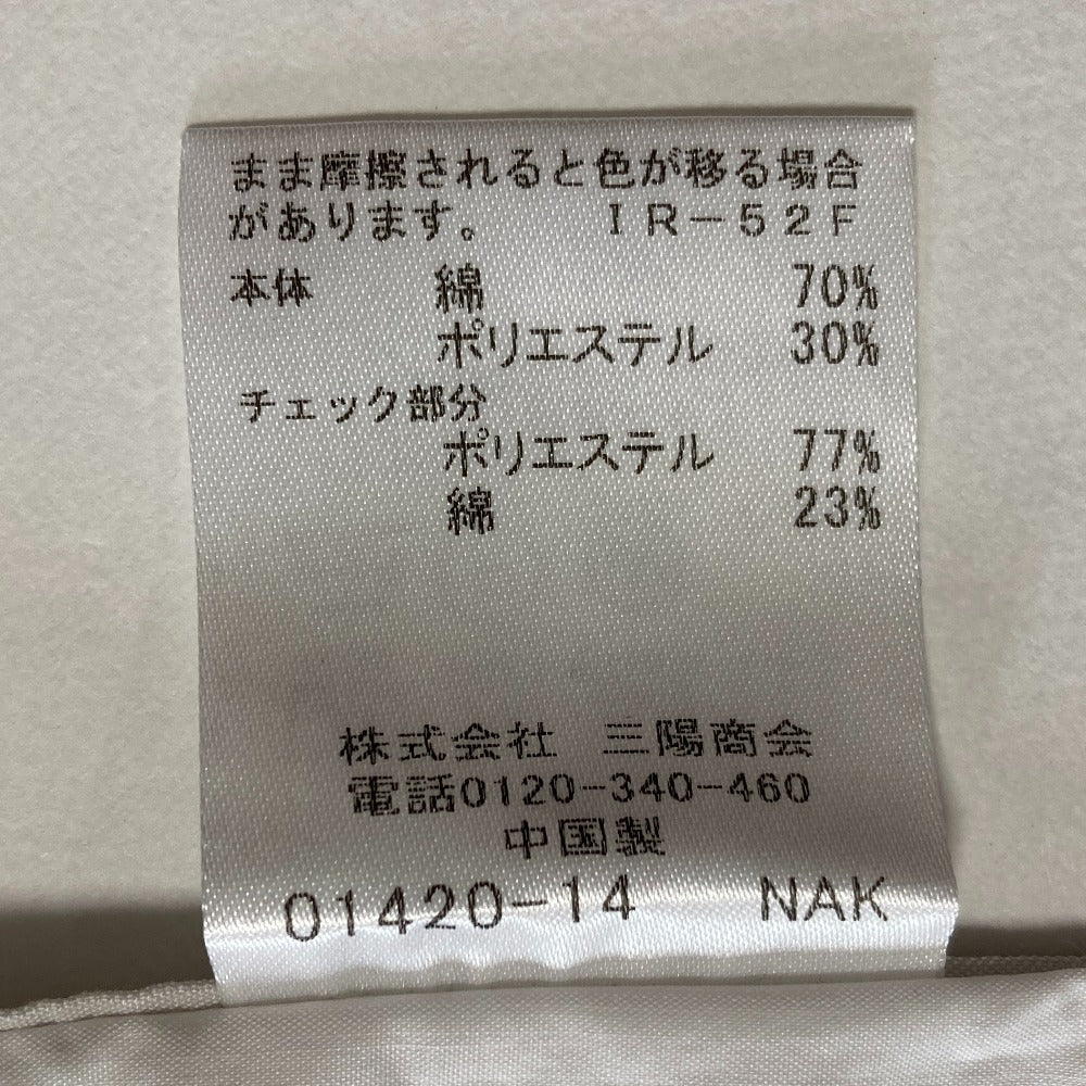 ブルーレーベルクレストブリッジ パネルチェックシャツ