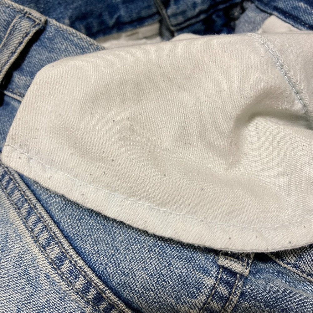エミ カーブシルエットデニムパンツ