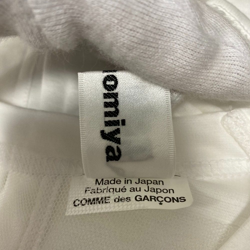 ノワールケイニノミヤ 綿ポンチ ナイロンチュールTシャツ