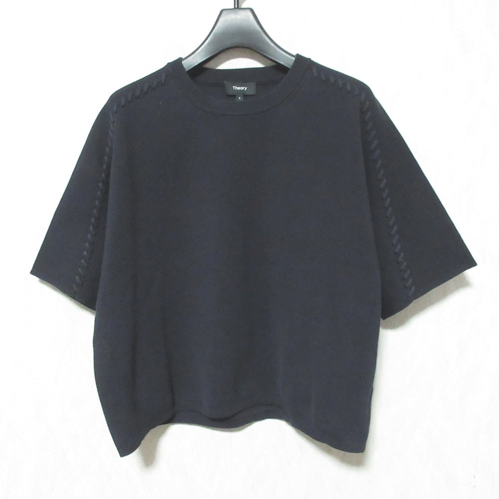 セオリー WHIPSTITCH HS コットンショートスリーブニット