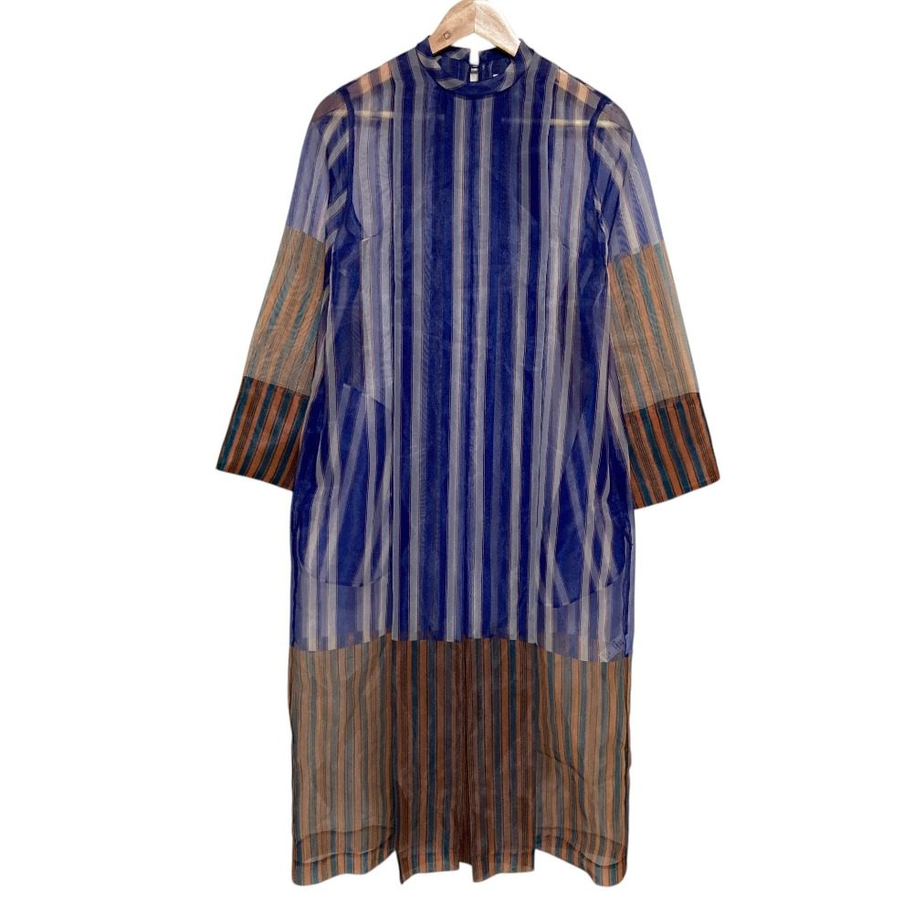 テルマ Sheer Stripe ドレス