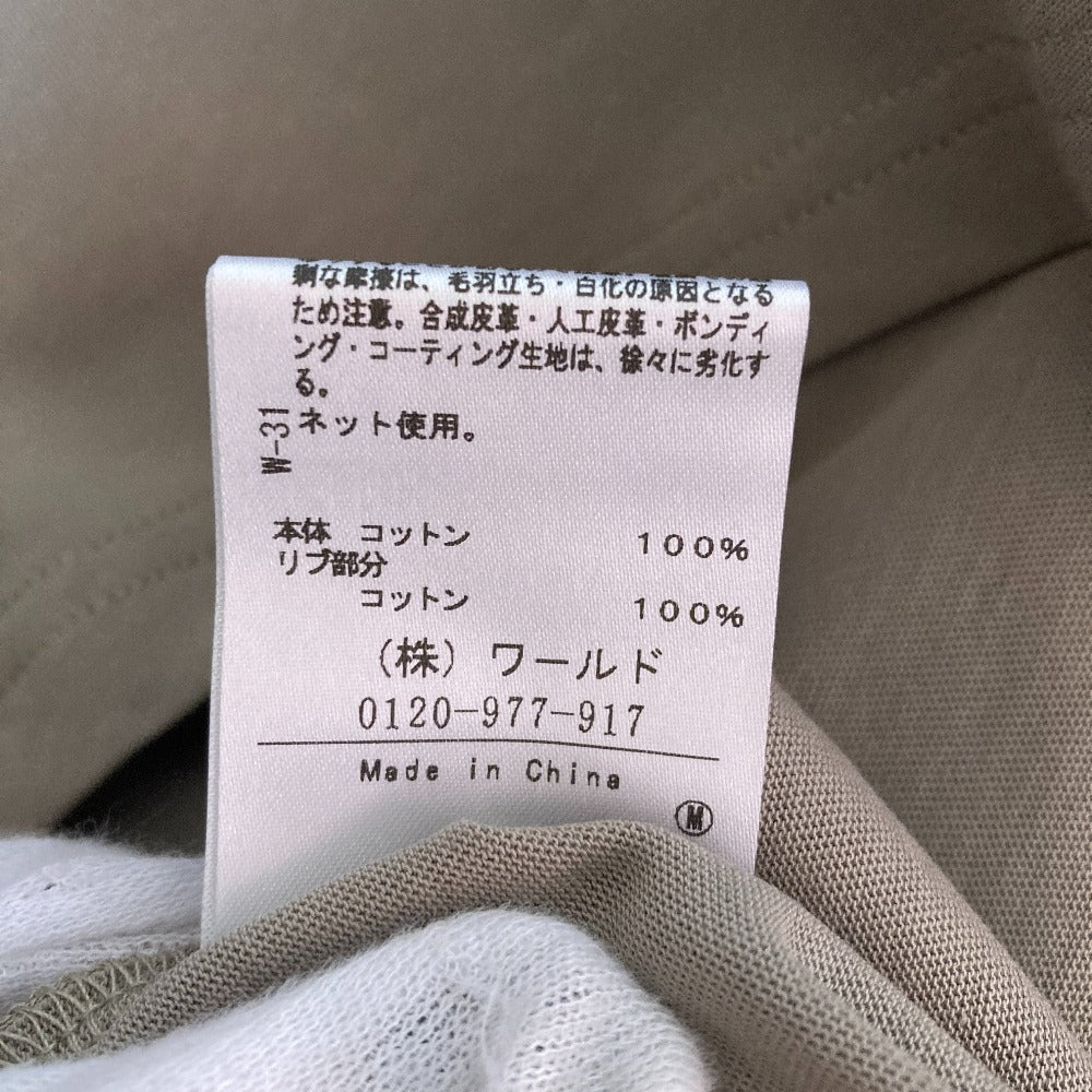 アンタイトル プリント コットン Tシャツ