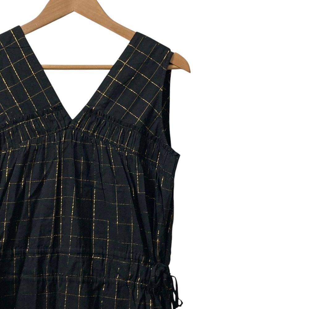 サラマリカ Cotton Lurex Check ワンピース