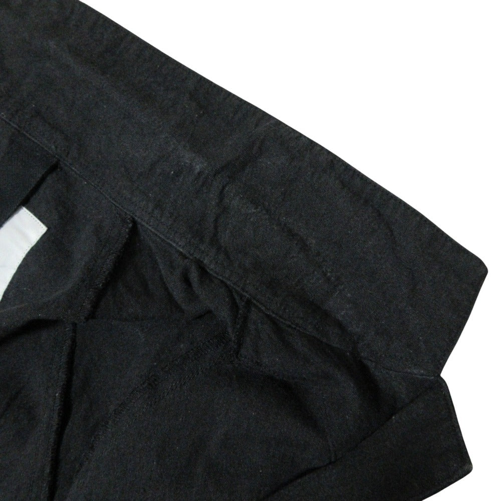 エムエイチエル LINEN COTTON PLAINWEAVE ロングシャツワンピース