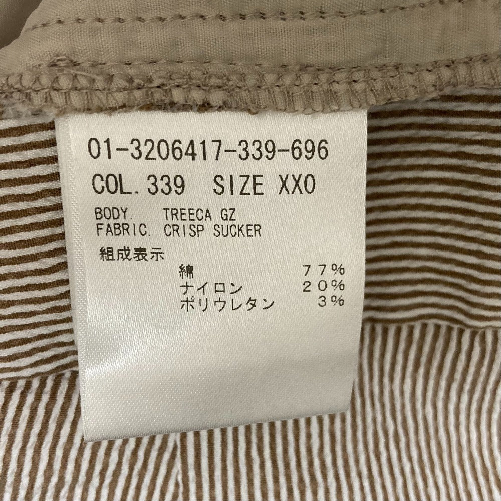 セオリー CRISP SUCKER TREECA GZ ストライプパンツ