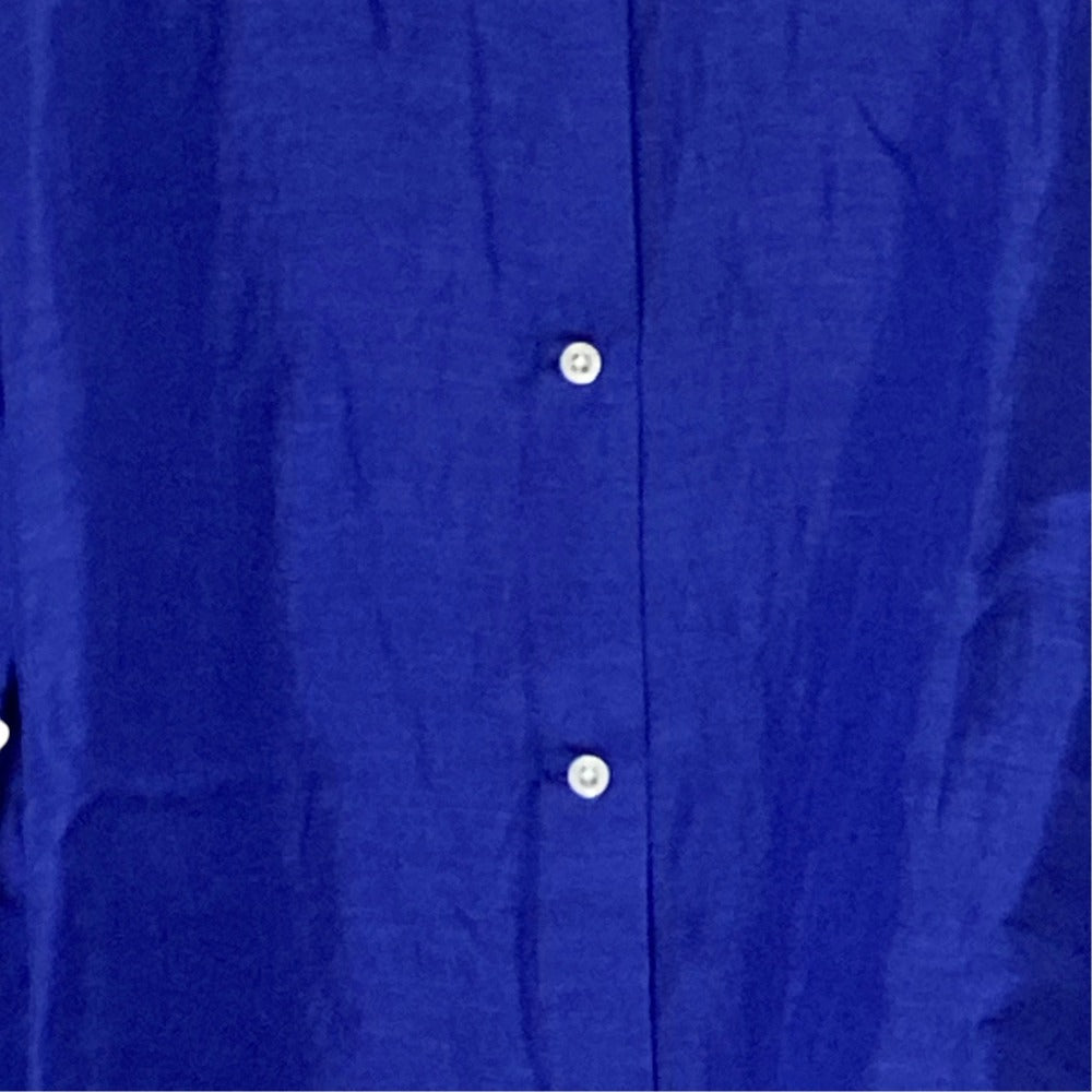 シップス サフィランリネン長袖シャツ