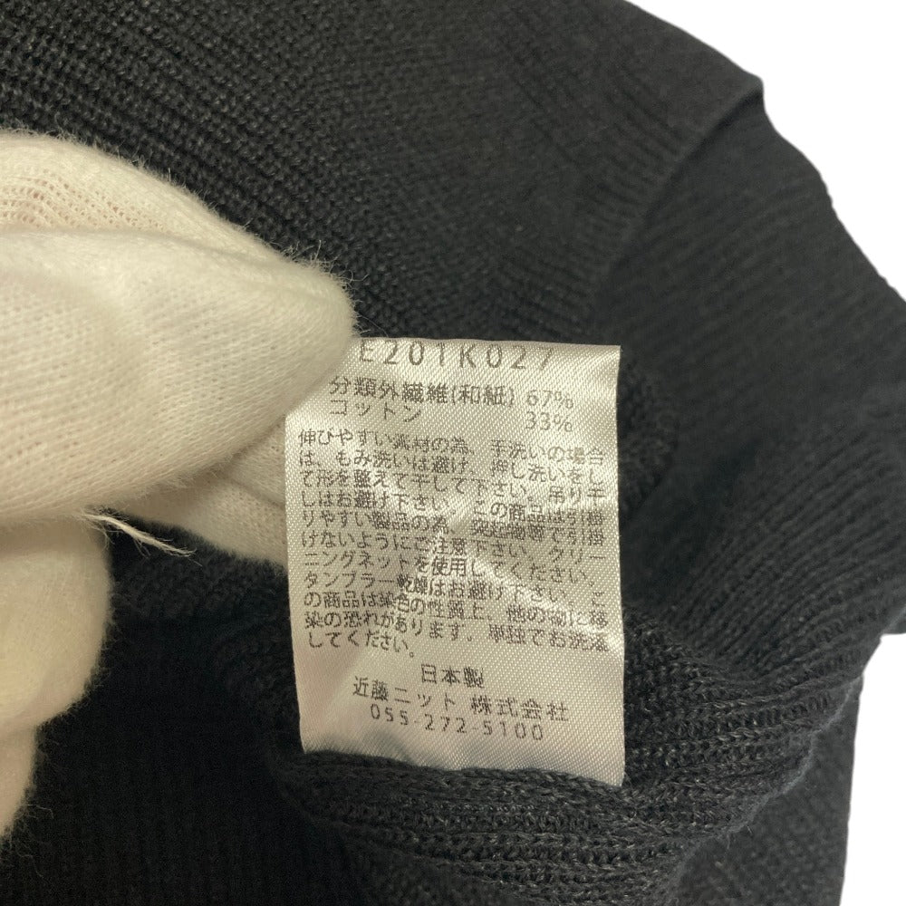 エヴァムエヴァ コットンペーパーVネックプルオーバー