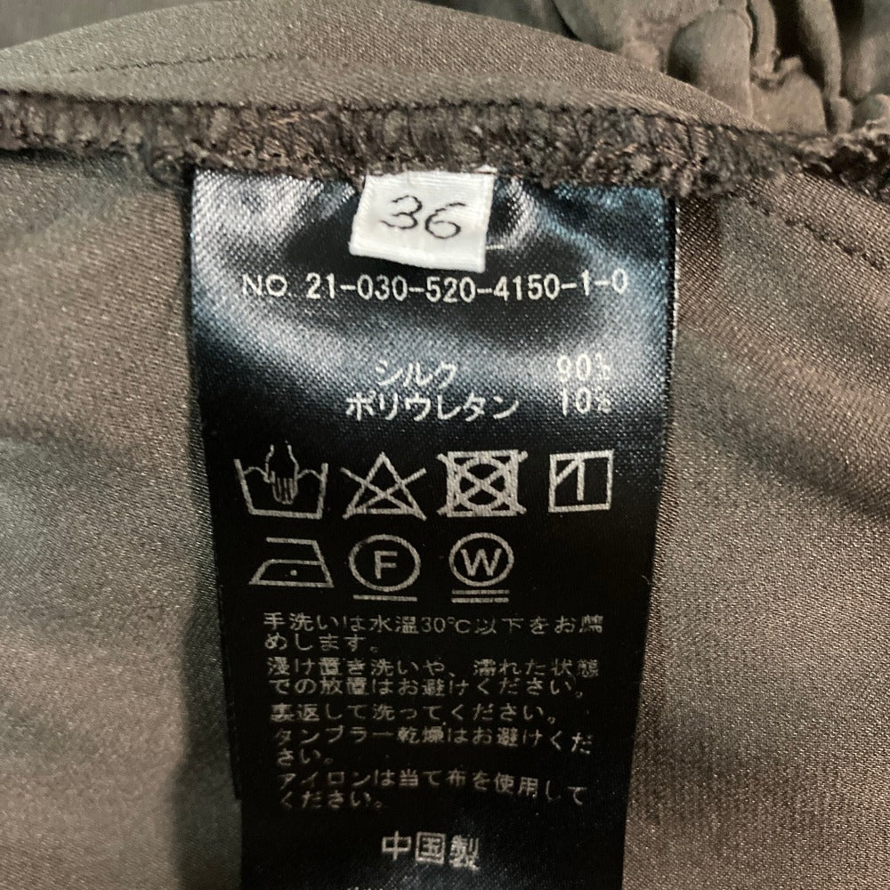 ミューズドゥドゥーズィエムクラス シルクドレープイージーパンツ
