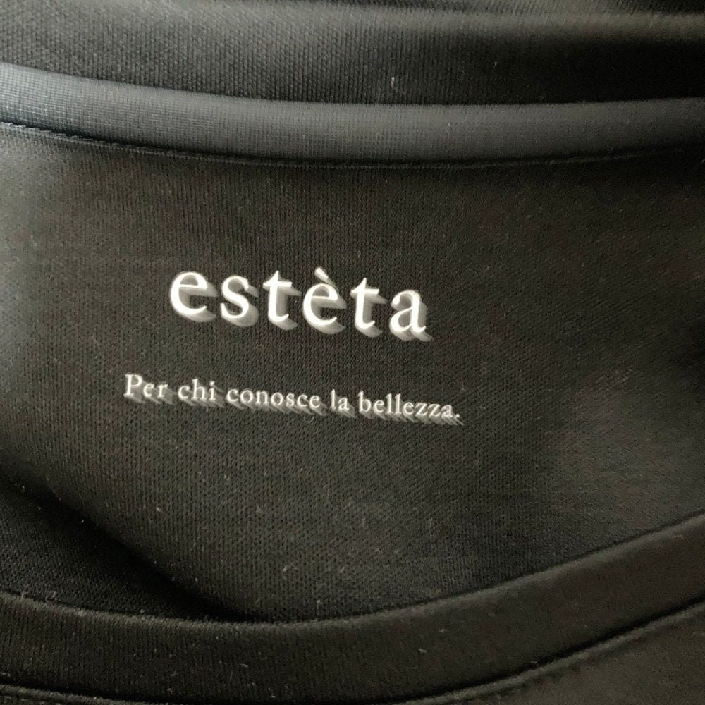 23区esteta スーピマコットンプレミアムジャージーTシャツ