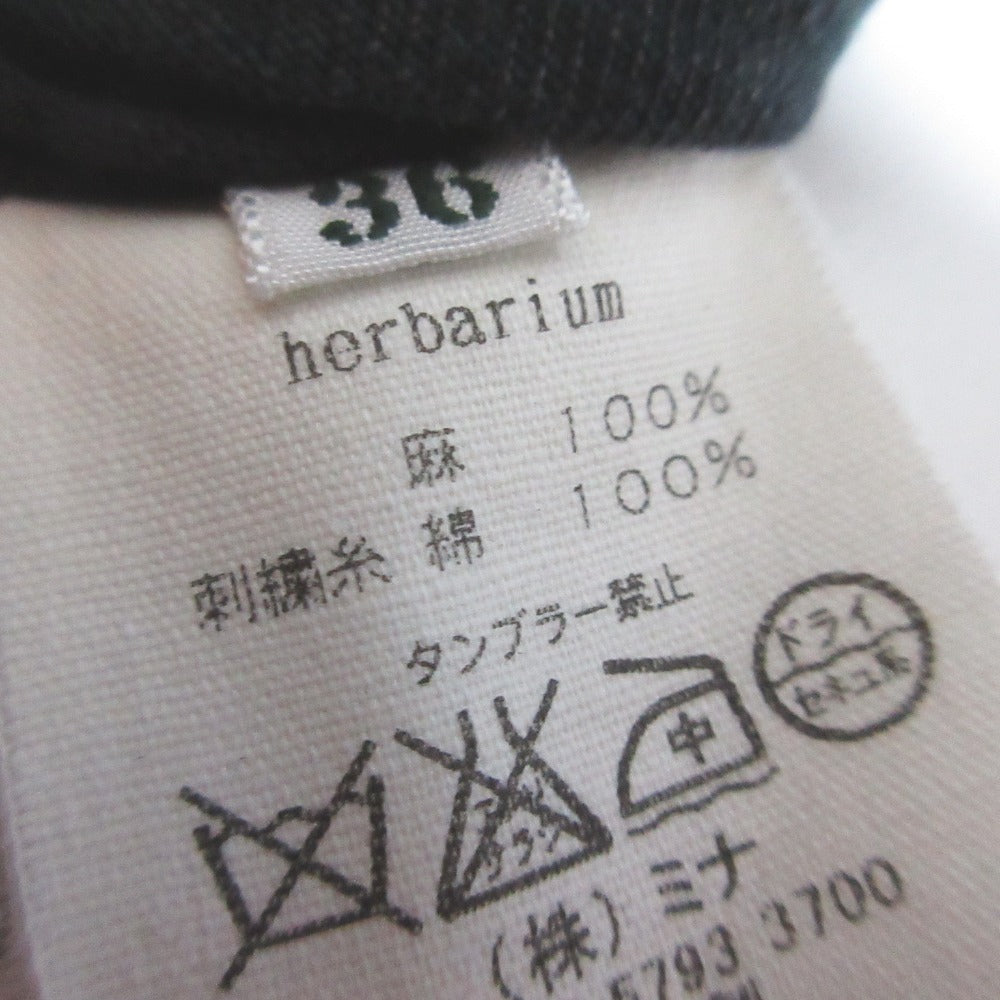ミナペルホネン herbarium リネンワンピース