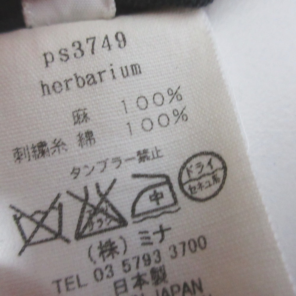 ミナペルホネン herbarium リネンワンピース