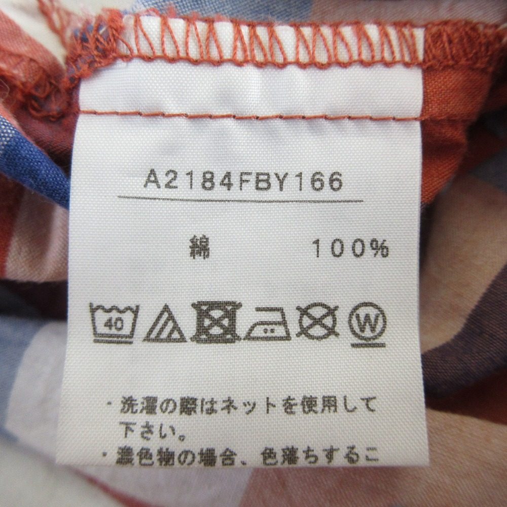 ピンクハウス うさぎポケットチェックシャツ