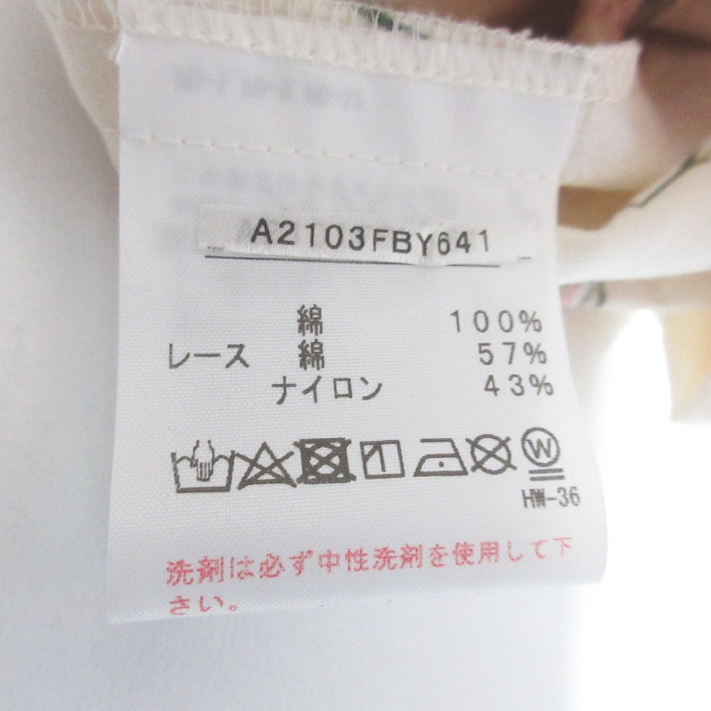 ピンクハウス カーネーションプリントチュニックブラウス