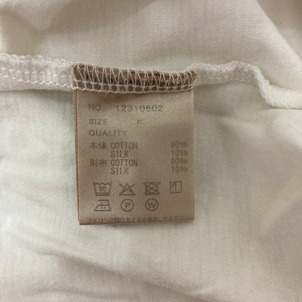 トゥデイフル Cotton SilkハーフスリーブTシャツ