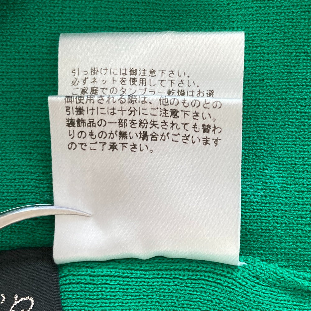グレースコンチネンタル フラワーニットノースリーブカットソー