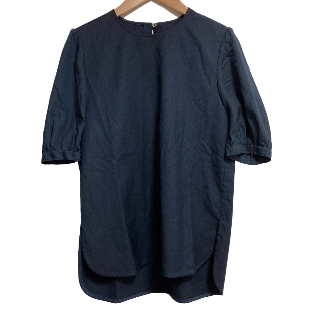 エムフィル 半袖プルオーバーブラウス