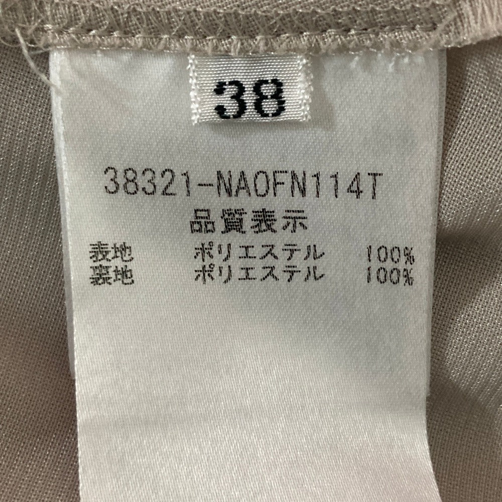 フォクシーニューヨーク リネンノースリーブドレス