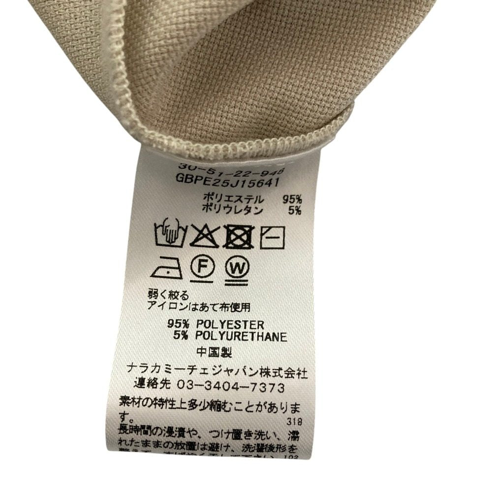 ナラカミーチェ リネン調ノーカラージャケット