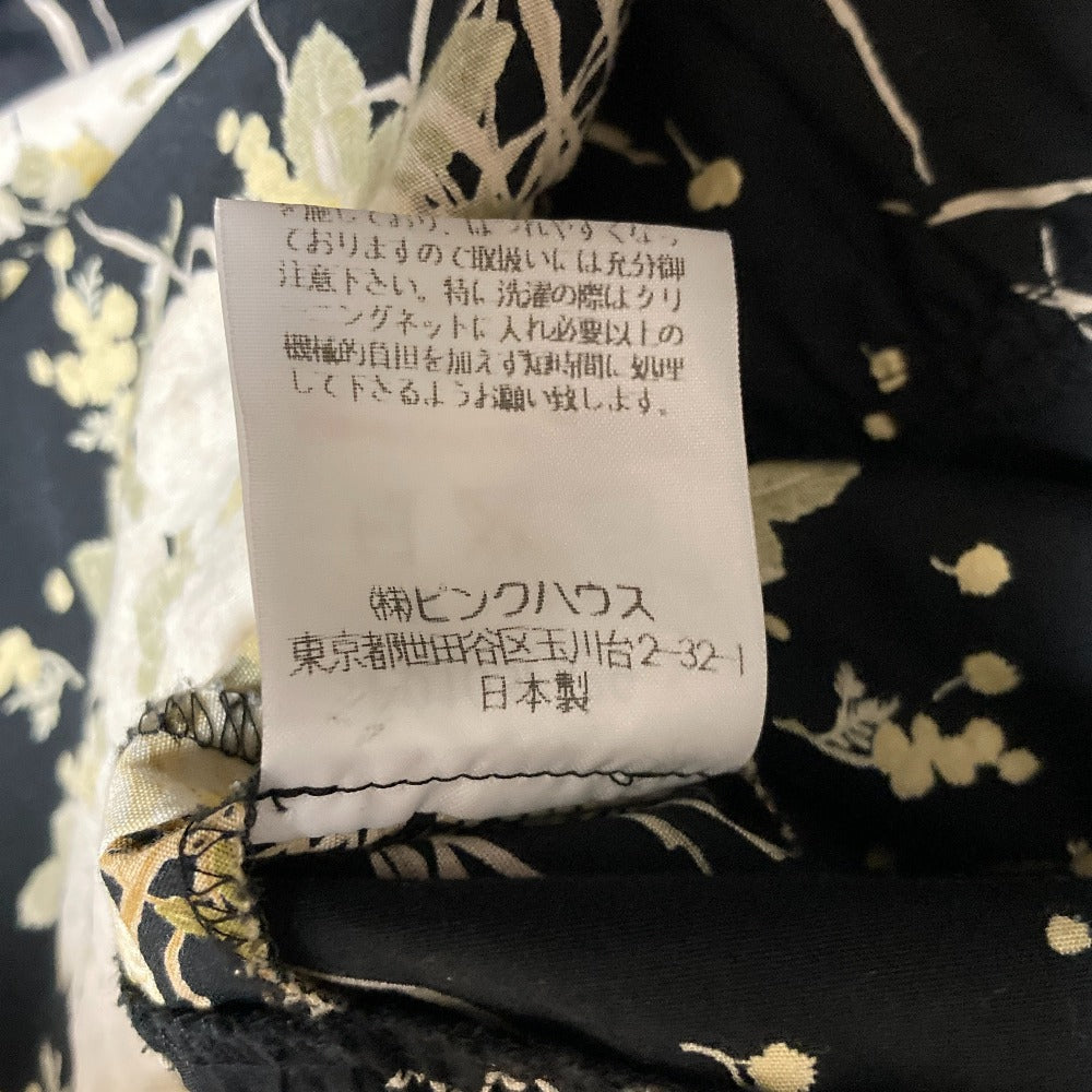 ピンクハウス フラワープリントプリーツワンピース