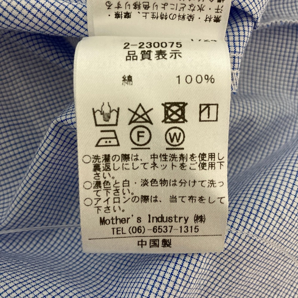 ミズイロインド pin tuck ノースリーブシャツ