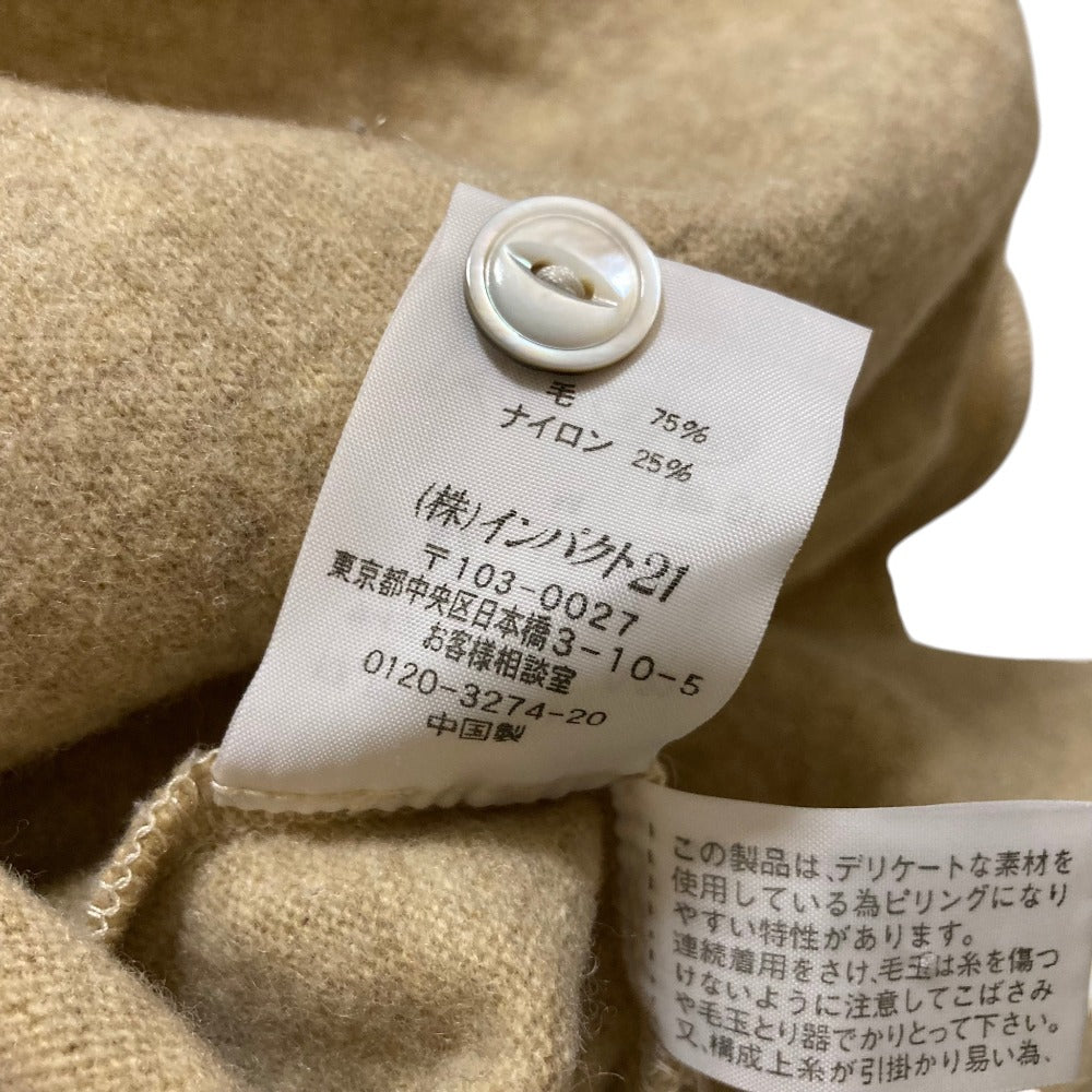 ラルフローレン ウールハーフジップニットポロシャツ