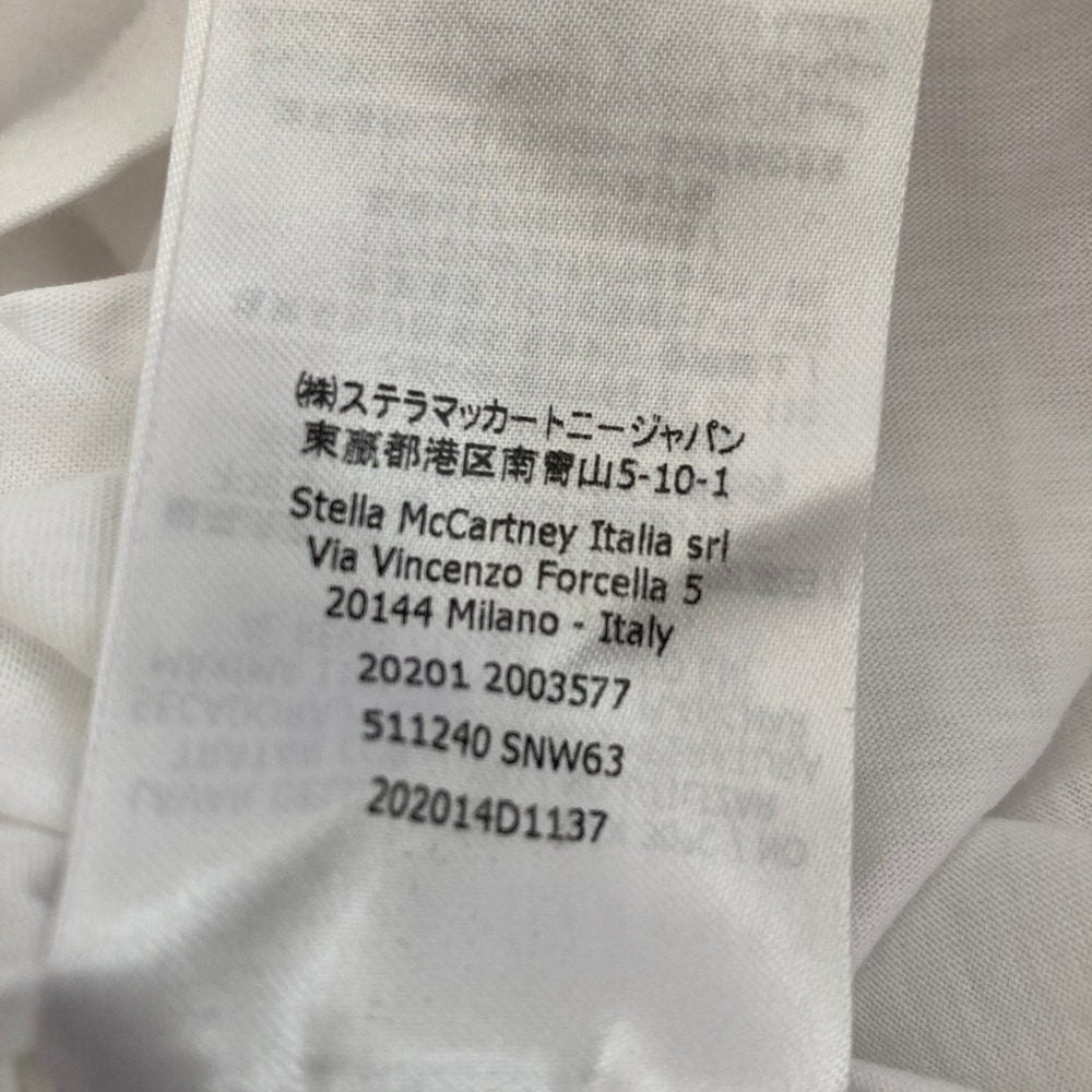 ステラマッカートニー スマイリーロゴ コットンTシャツ