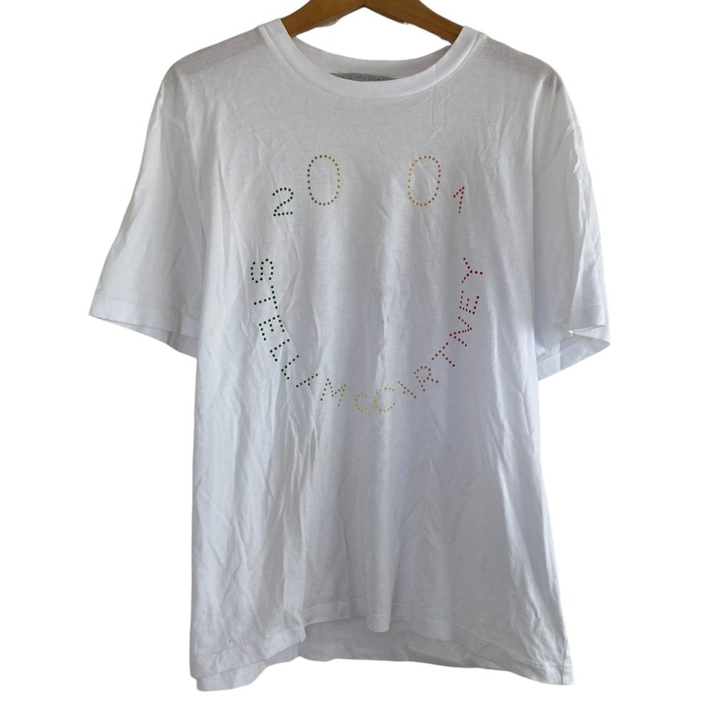 ステラマッカートニー スマイリーロゴ コットンTシャツ