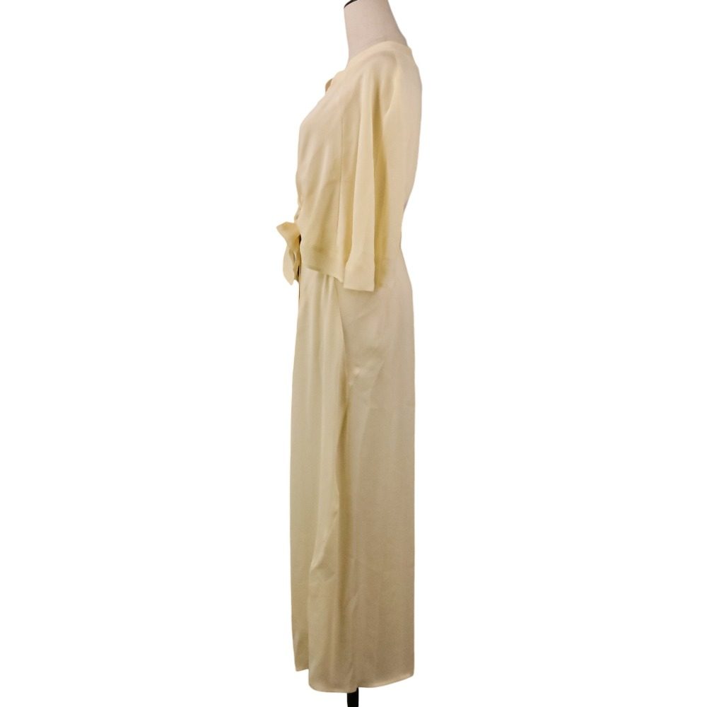 フォトコピュー HALVARI CAPE-SLEEVE SHIRT DRESS シルクワンピース