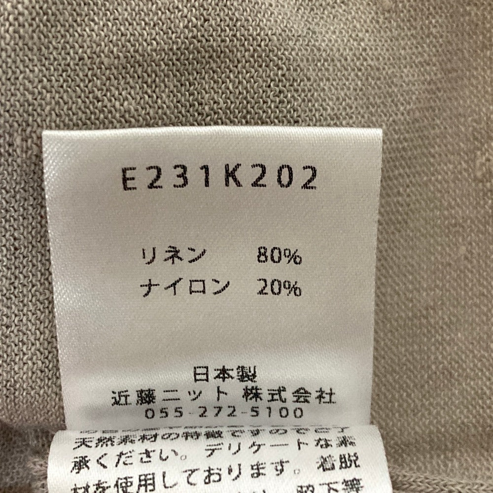 エヴァムエヴァ リネンワイドプルオーバー