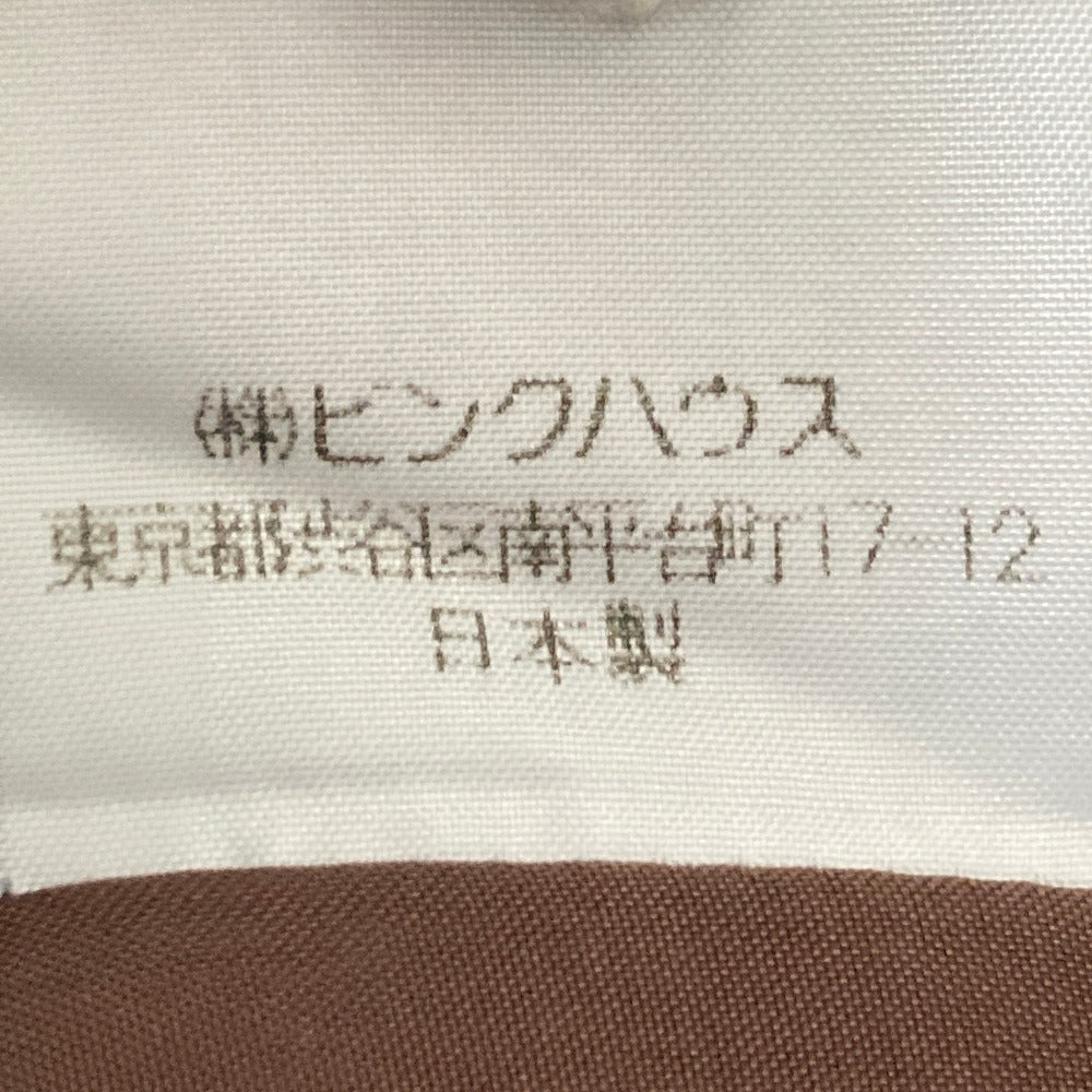 ピンクハウス ドットフラワープリントフリルリボンワンピース
