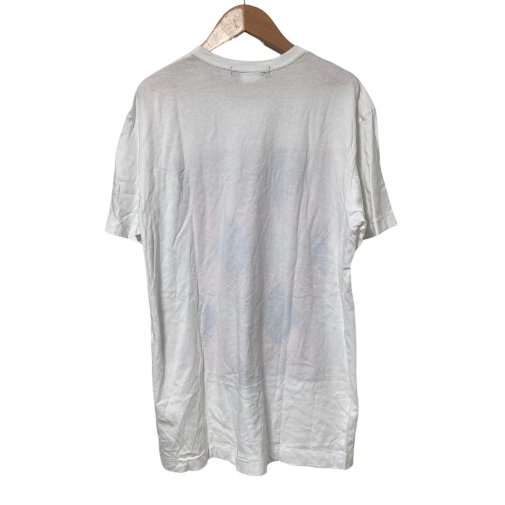 コムデギャルソンオムドゥ アーガイルプリント半袖Tシャツ