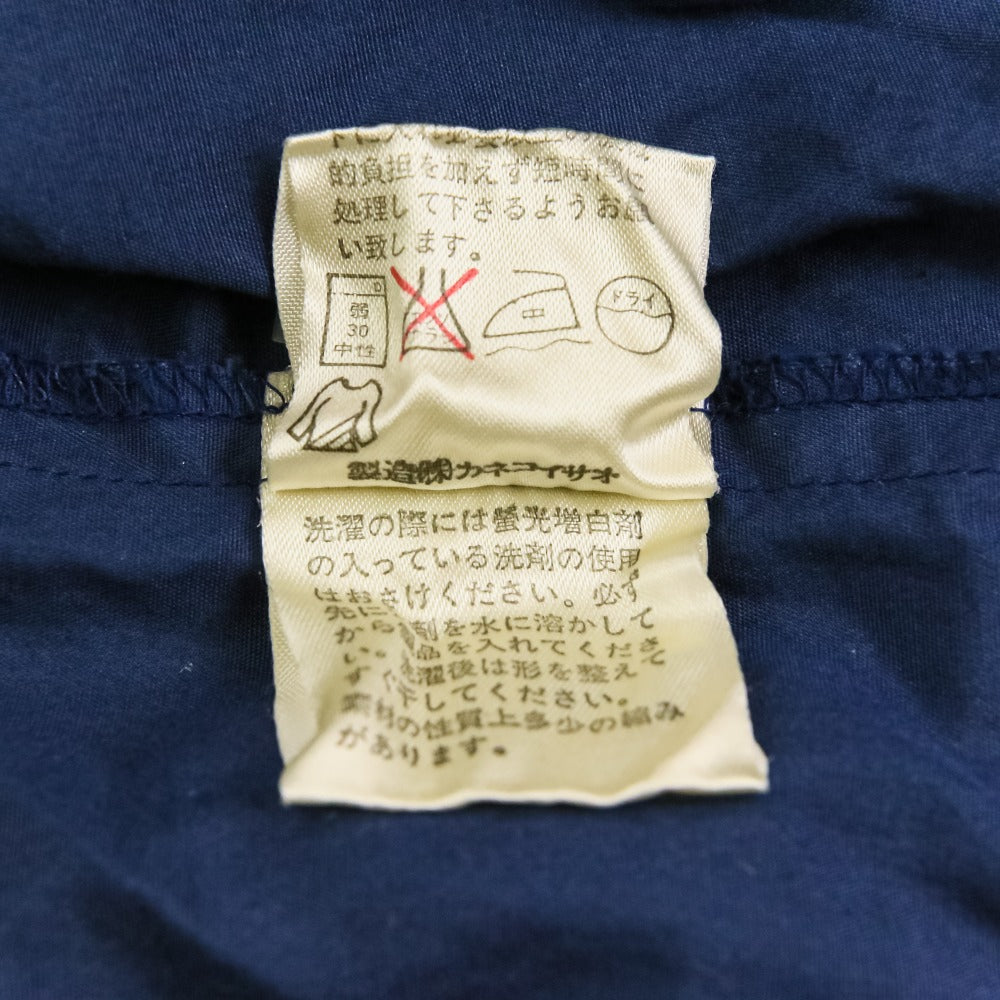 カネコイサオ コットンノースリーブシャツ
