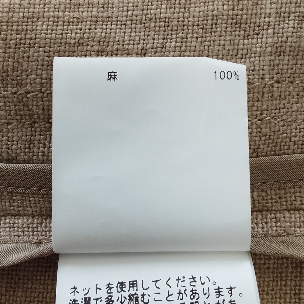 ハウスオブロータス リネンロングジレ