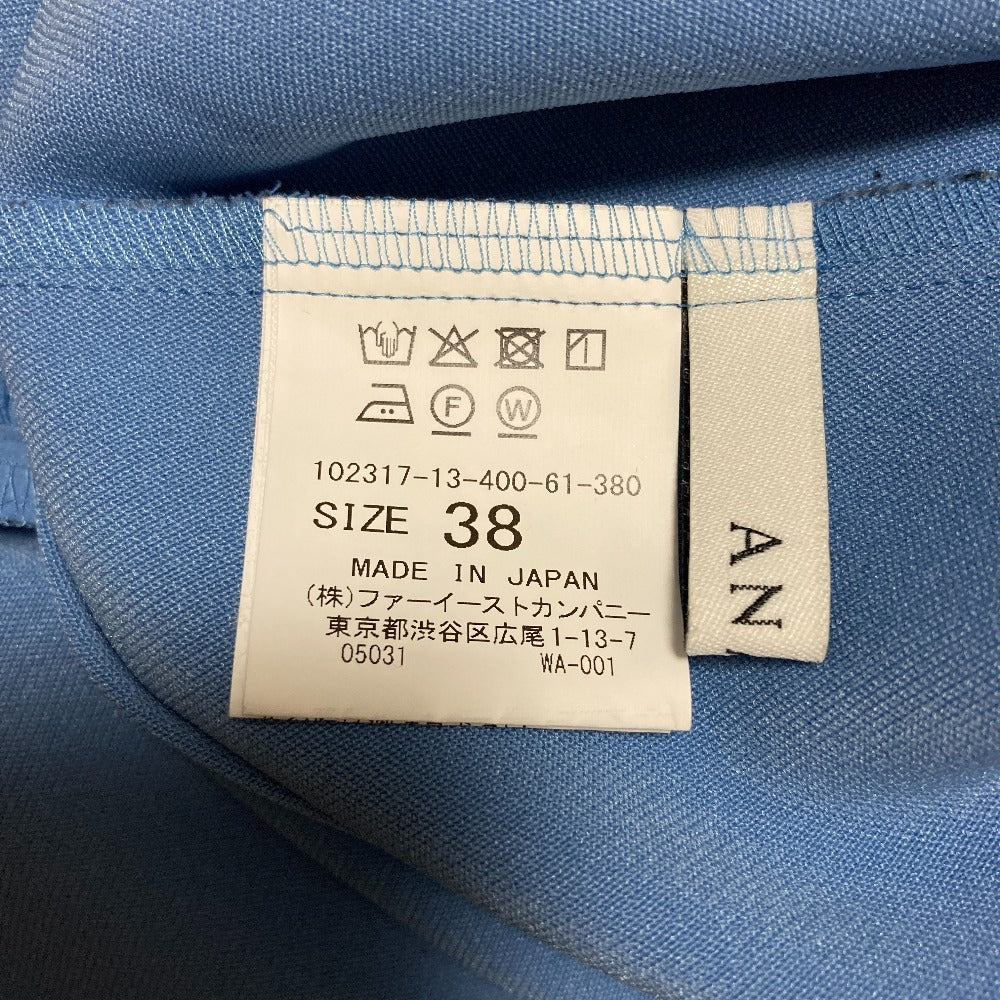アナイ ダブルストレッチノースリーブブラウス