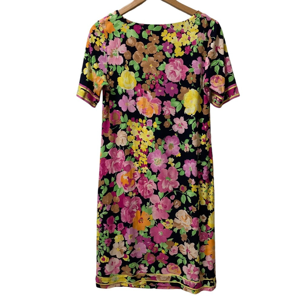 レオナールファッション フラワープリントワンピース