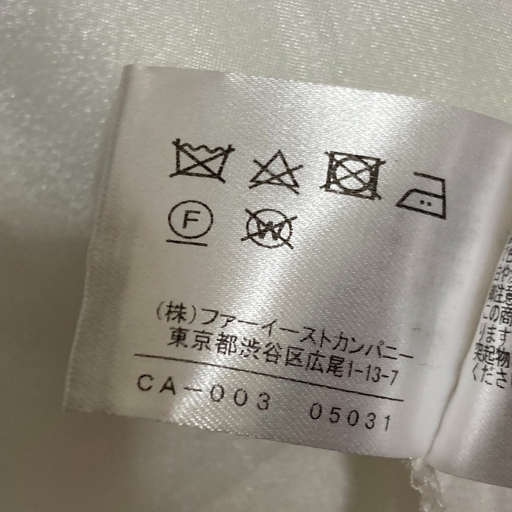 アナイ フラワープリントタックスカート