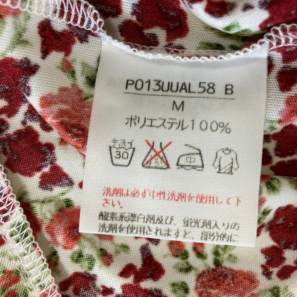 ピンクハウス フラワープリントノースリーブブラウスカーディガンセット