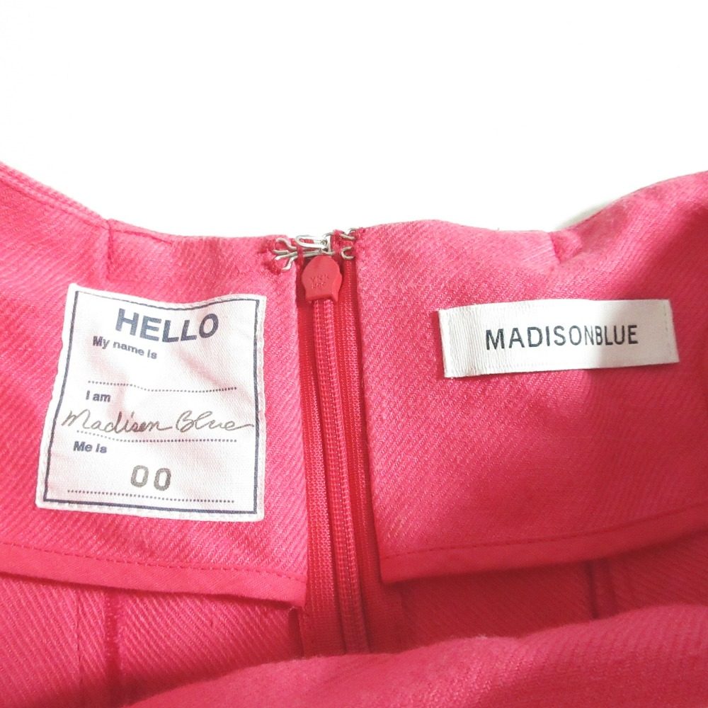 マディソンブルー PANEL FLARE SKIRT LINEN TWILL スカート