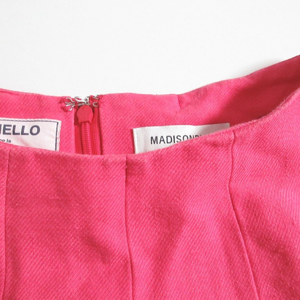 マディソンブルー PANEL FLARE SKIRT LINEN TWILL スカート
