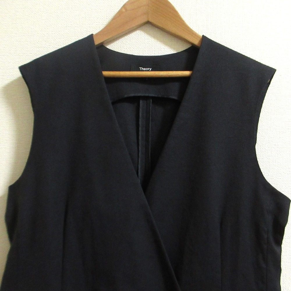 セオリー STRETCH OXFORD ジレジャケット