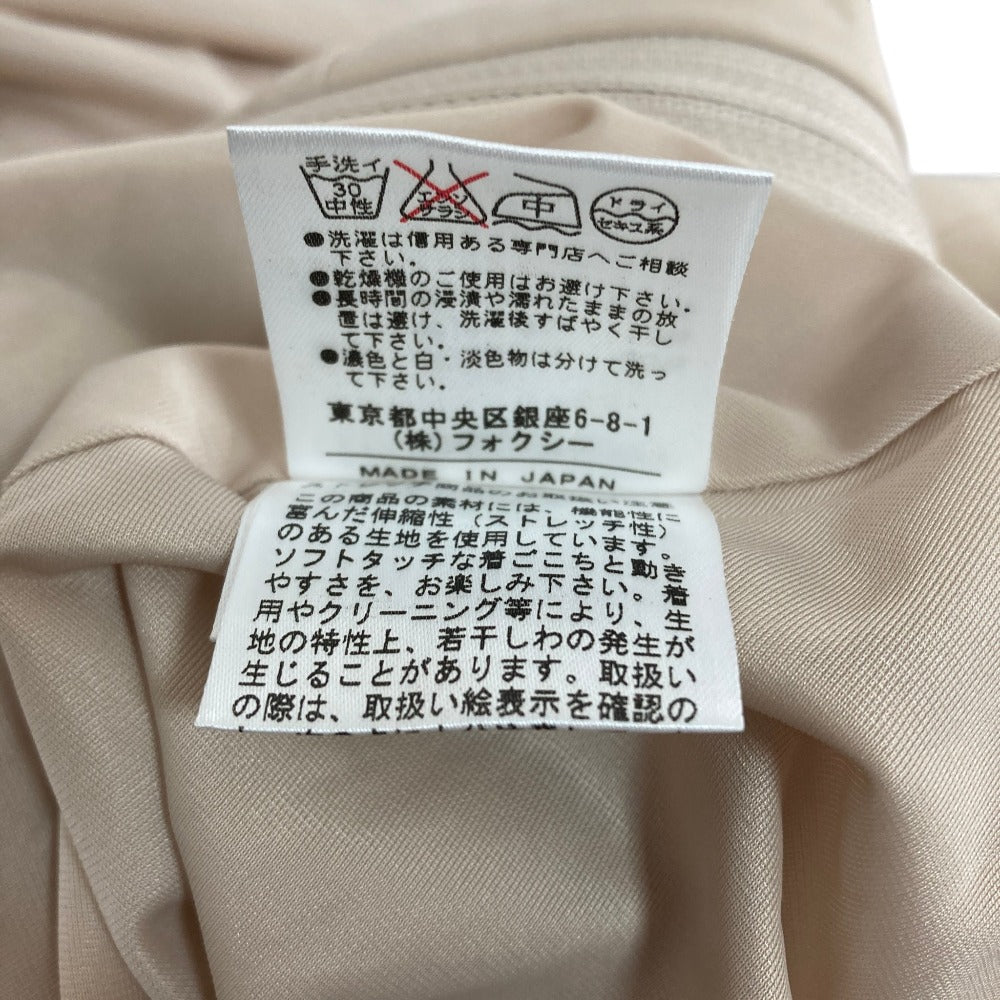 フォクシーニューヨーク プリーツワンピース