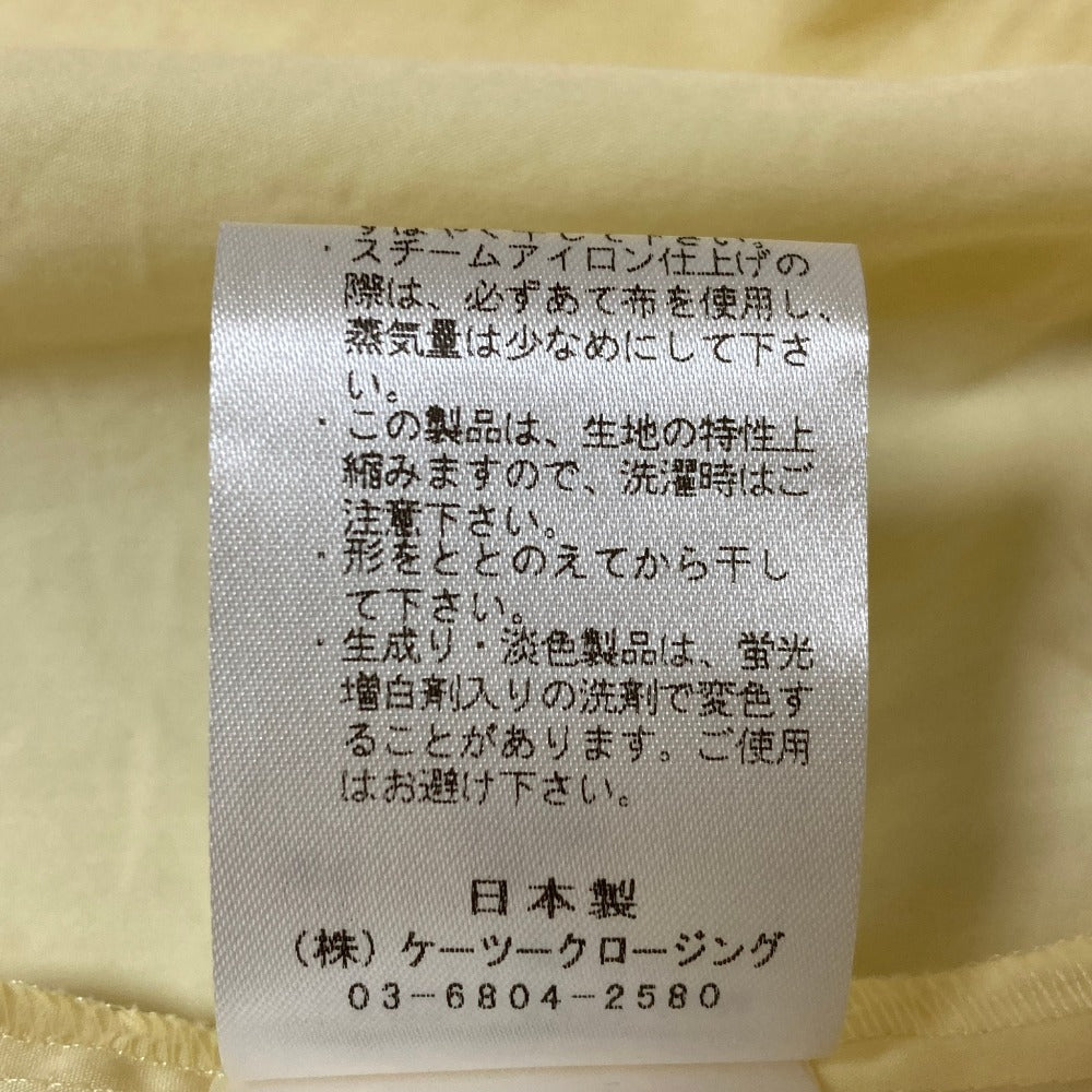 ヨリ 刺繍ノースリーブブラウス