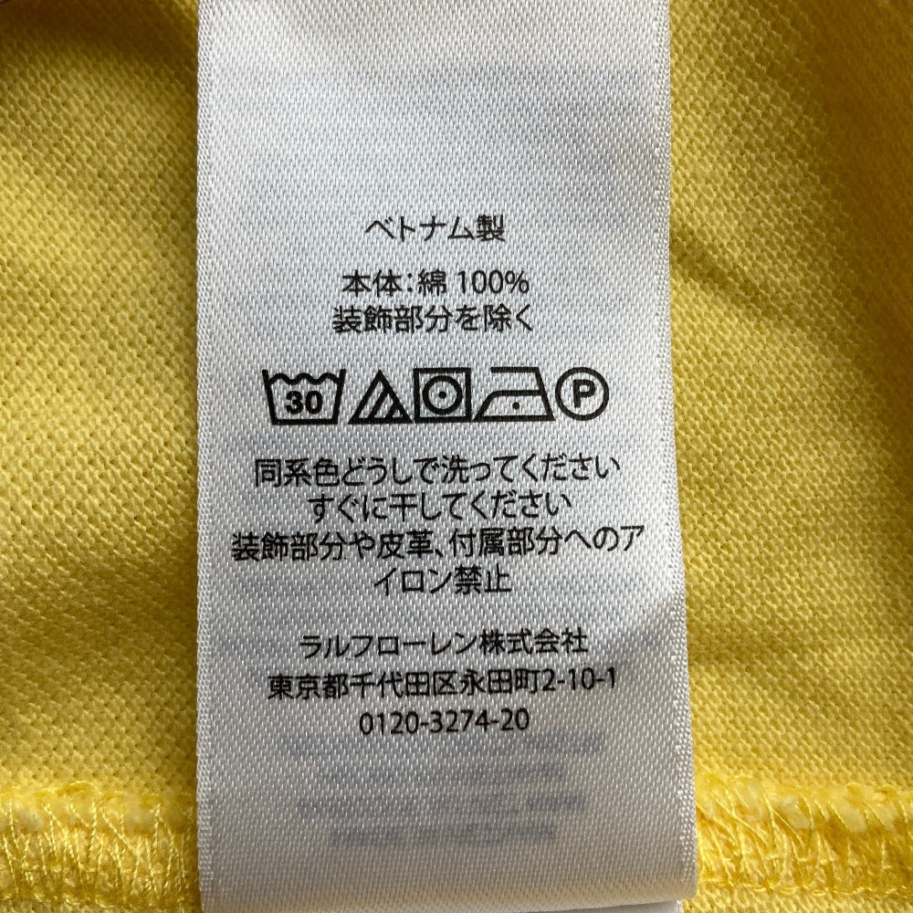 ポロラルフローレン コットン半袖ポロシャツ