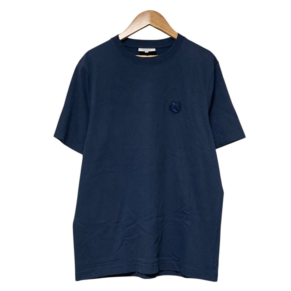 メゾンキツネ ボールドフォックスヘッドパッチ コットンTシャツ