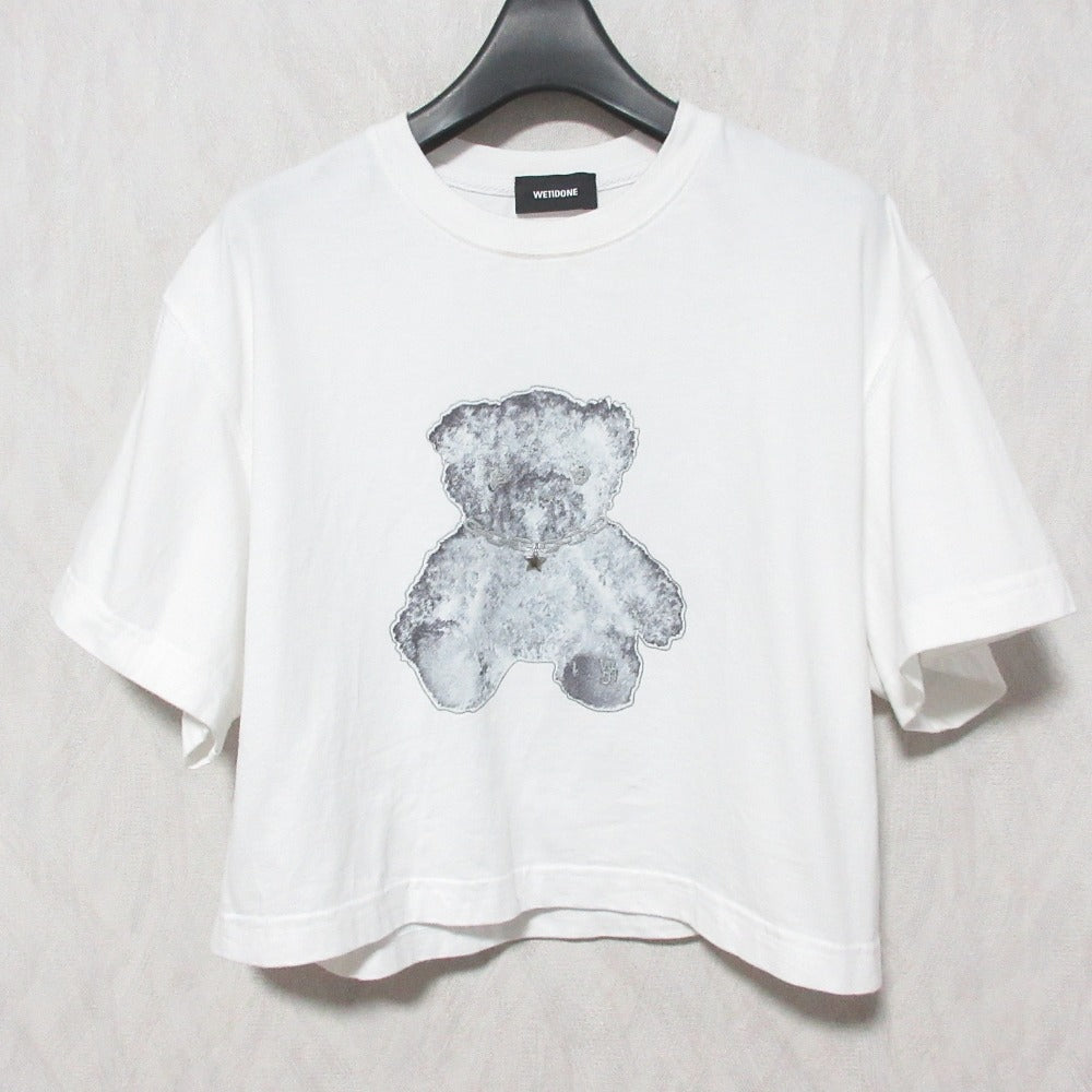 ウェルダン クロップドコットンTシャツ